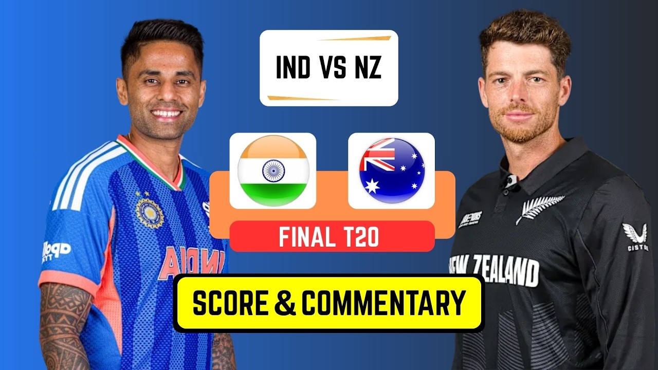 🔴 Live: India vs New Zealand - Final, World Cup | IND vs NZ Live Score ...