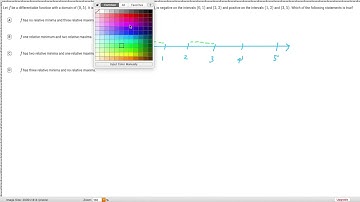 Unit 5.4: Using the First Derivative Test to Determine Relative (Local) Extrema. #13