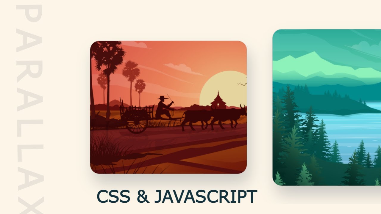 Parallax image carasousel with CSS & Javascript | Image slider design ...