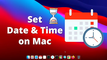 How to Change Date and Time on Mac