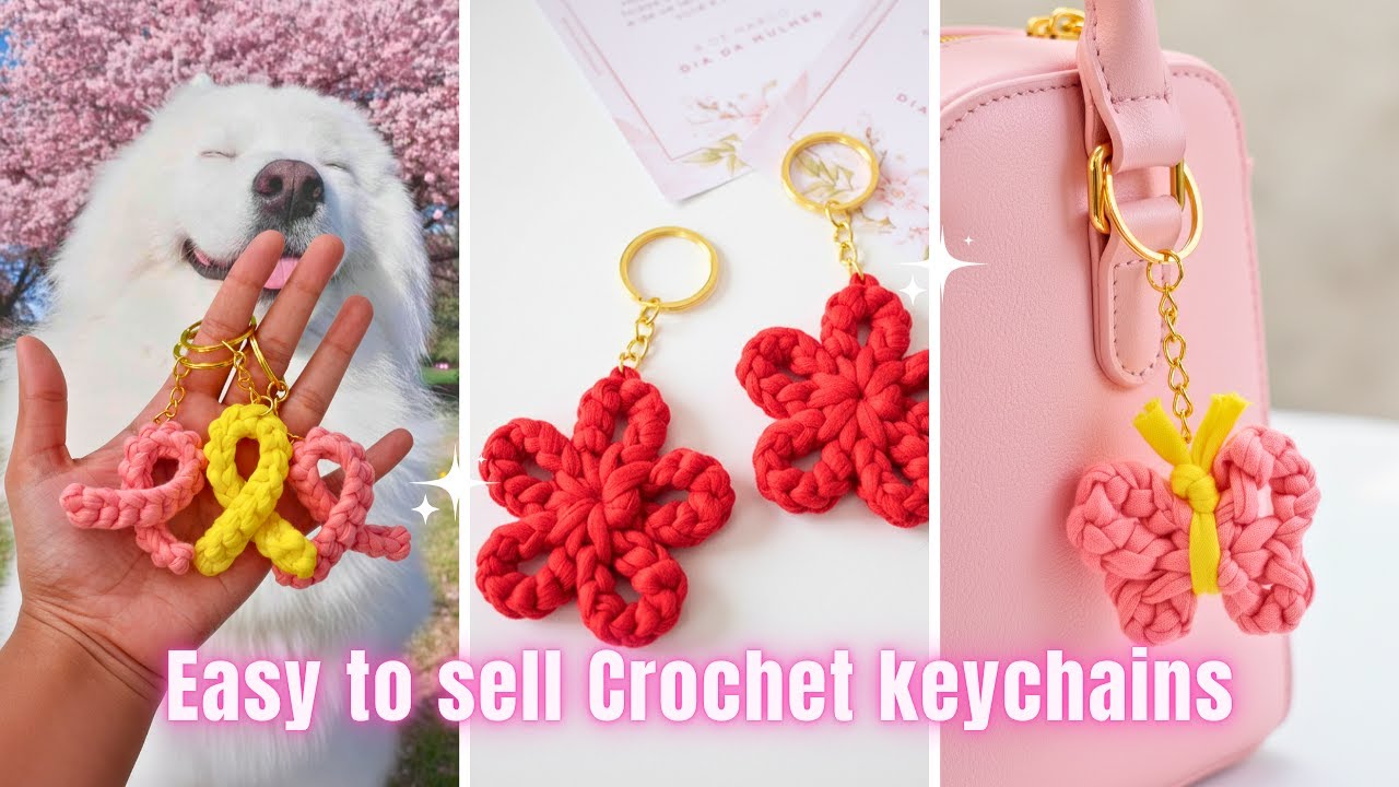 How to Start Crochet Keychains Business and Make Money 💸 🌸 | Fun & Profitable Small Business
