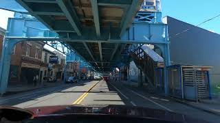 Kensington Avenue Driving through Both Directions Philadelphia Pennsylvania USA