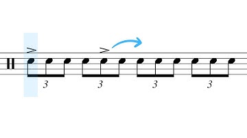 Triplet exercise but the accents move 👀