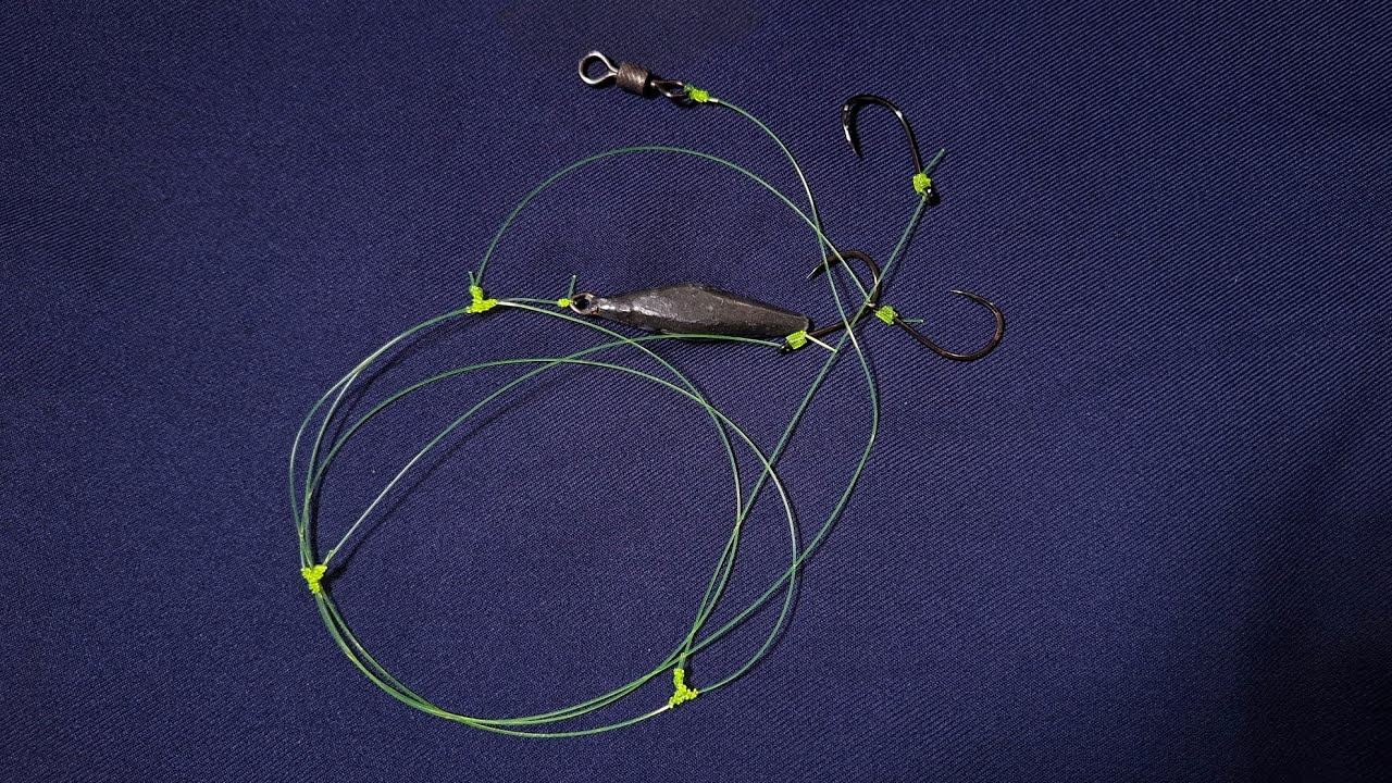 Easy fishing tips, making a 3 hook bottom fishing knot 