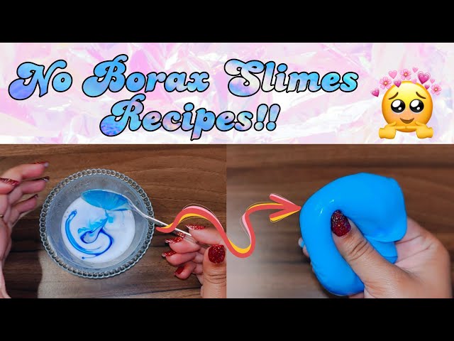 How To Make Easy Slime Without Borax (15 Ways) • Kids Activities Blog