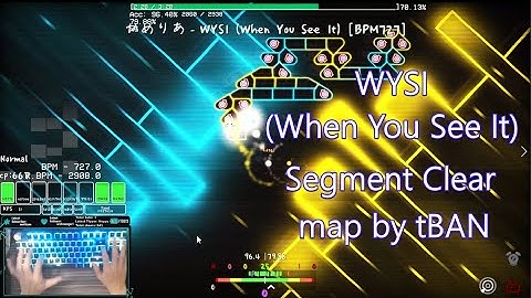 [lvl.20.7][ADOFAI Custom Segment Clear] かめりあ (Camellia) - WYSI (When You See It) (map by tBAN)
