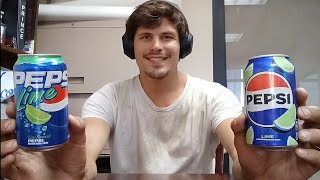 Pepsi Lime from 2005 and 2024 Taste test Comparison 