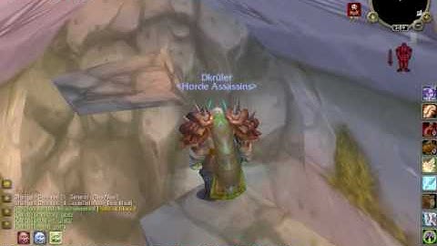 Wow 3.3.3 Glitches Uninstanced and Under Dire Maul!!.wmv