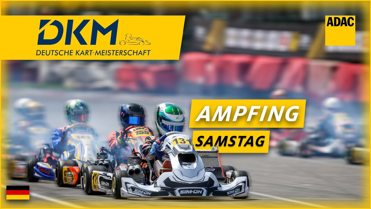 Samstag Live: Deutsche Kart-Meisterschaft in Ampfing 🔥 | DKM 2025