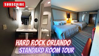 Hard Rock Hotel, Orlando | 21/09/2023 | Standard Room Tour 🎸💚