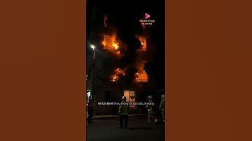 Cháy chung cư ở TP.HCM trong đêm, 8 người tử vong