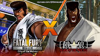 FATAL FURY CotW - MARCO RODRIGUES gameplay comparison with GAROU MotW