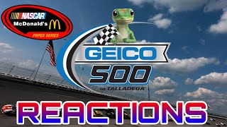 NASCAR CUP TALLADEGA 2024 - REACTIONS