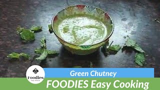 Easy Step by Step Cooking Tutorial For Delicious Green Chutney