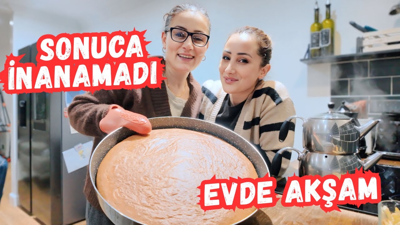 AKŞAM ÇAYINDA BÜYÜK SÜRPRİZ! ANNEMİN TEPKİSİ OLAY | günlük vlog