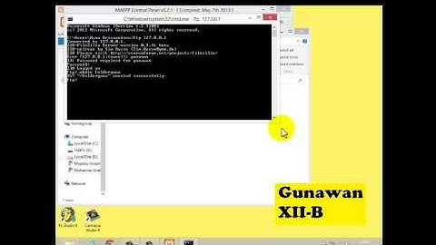 How to Configure/Instalasi FTP Server with FileZilla XAMP(Tugas FTP Gunawan 12-B SMK DTBS)