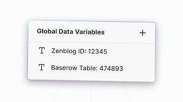 Global Data Variables — Simple CMS Setup!