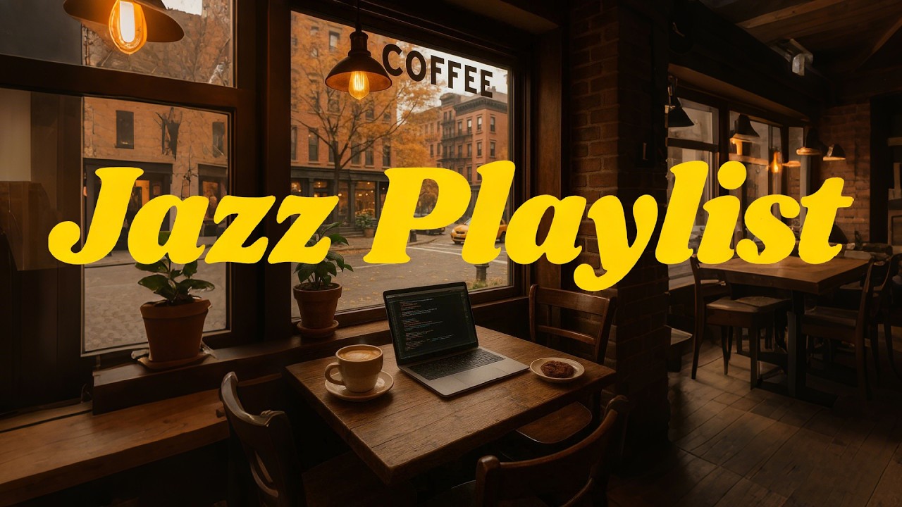 Playlist | Lo-Fi Jazz Hop — Cafe, Work & Study Vibes Vol.4