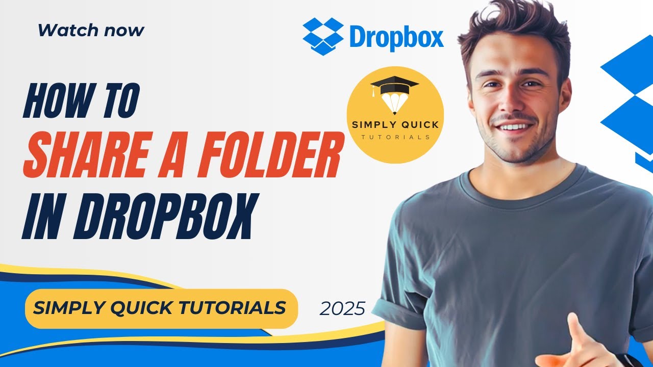 How to Share a Folder in Dropbox 2025 - YouTube