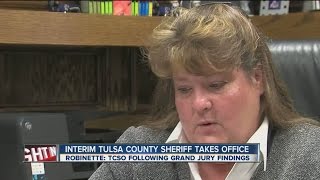 Interim Tulsa County Sheriff Takes Office