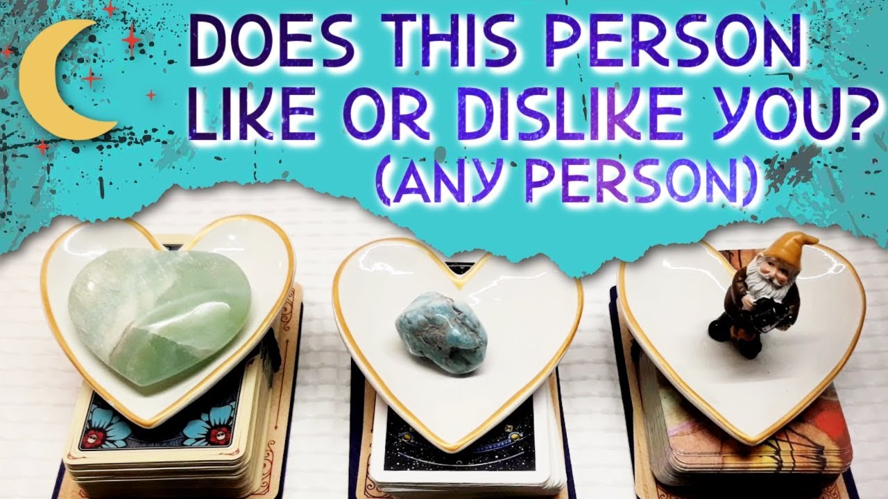 Pick-a-Card: (ANY PERSON!) Do They Like You or Dislike You?