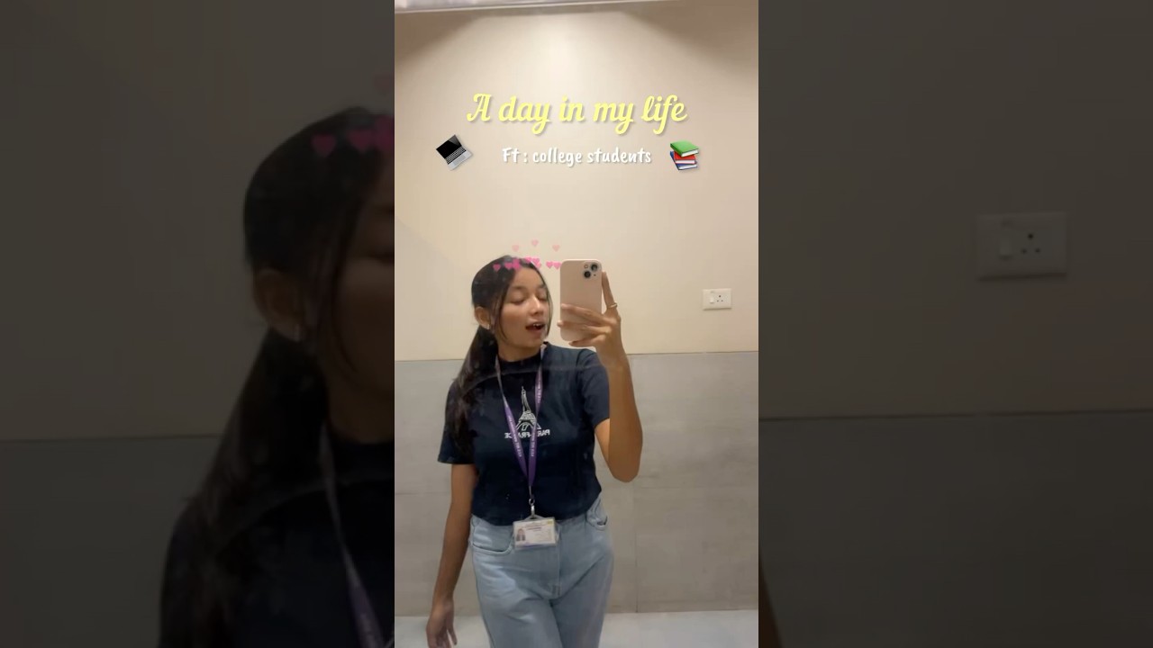 A day in my life as a college student #explore #ytshorts #minivlog #viral #newyoutuber #fyp