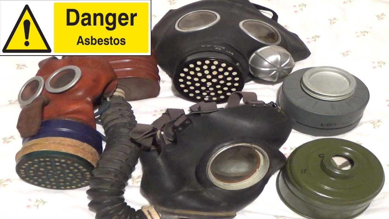 WARNING Gas Mask filters that contain -