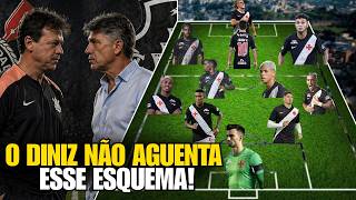 ESCALAÇÃO DO VASCO CONTRA O CORINTHIANS - JOGO PARA VENCER!