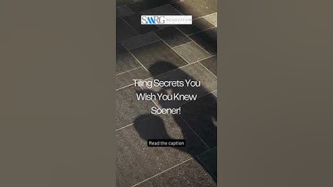 🙌 Want your tiling project to be flawless? #tiling #renovation