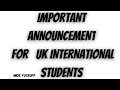 ATTENTION ALL INTERNATIONAL STUDENTS!!!! #tier4