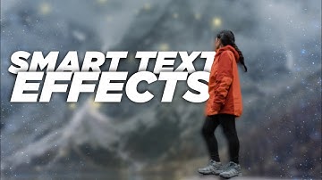 2 Smart Text Effects with Filmora ! 🔥🔥 #filmora