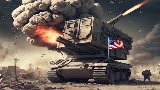 10 MINUTES AGO! America launches Giant tanks and destroys Russian troops