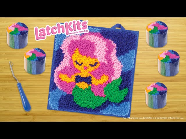 Latchkits Pineapple Mini Rug Kit