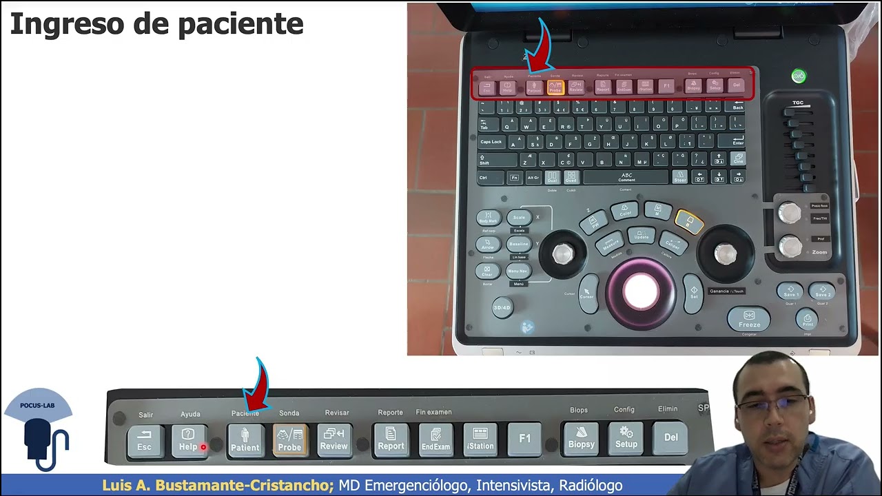 Botonería ecográfica, nobologia, Knobologia. POCUS