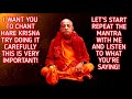 Srila Prabhupada chanting Hare Krsna(8 rounds) (1round -5.30min) Mp3 Song