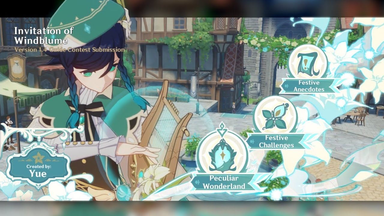 [Genshin Impact] Guide to Windblume Festival's Peculiar Wonderland (V1.4)