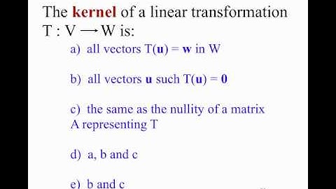 Vector Spaces and Subspaces Part II