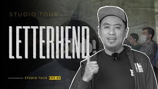 Letterhend Studio Tour - Studio Font di Jogja