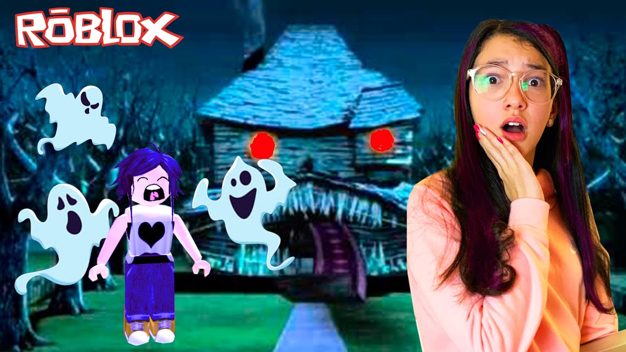 Roblox - ESCAPAMOS DE UMA MANSÃO ASSOMBRADA (Escape The Haunted House Obby)