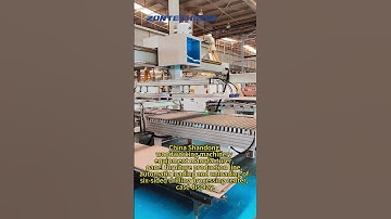 Automation of panel furniture factory production lines。 #cnc #machine #china #edge