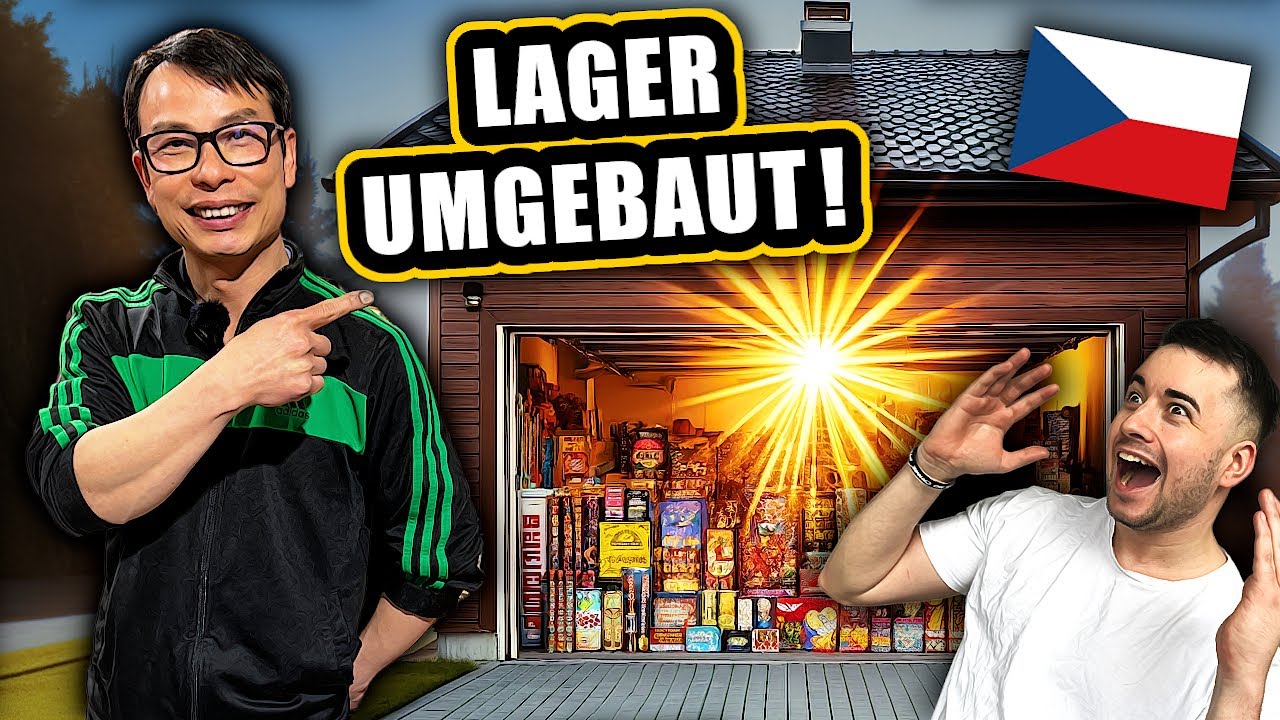🐉🔥Tony's LAGER-UMBAU auf dem ASIA DRAGON BAZAR + 63 MILLIMEH BATTERIE 🐉😲🔥