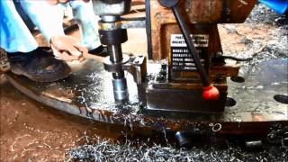 【unika】Meta Core MAX φ45 t=40mm by Magnetic drill machine youtube