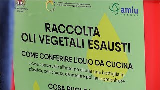 Campagna sulla raccolta di oli vegetali esausti