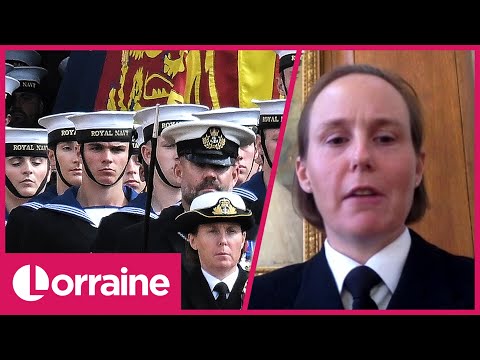 Female navy officer who led the gun carriage at the queen’s procession shares exclusive insight | lk