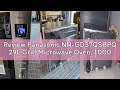 Review Panasonic NN-GD37QSBPQ 29L Grill Microwave Oven, 1000W, Auto Defrost, Combination Cooking, Ti