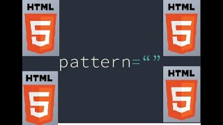Exercise 1 HTML 5 Basic Pattern Validation | Form Validation | Pattern attribute in html