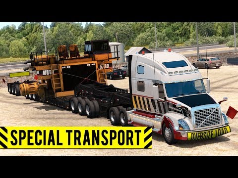 Special Transport DLC İncelemesi - American Truck Simulator