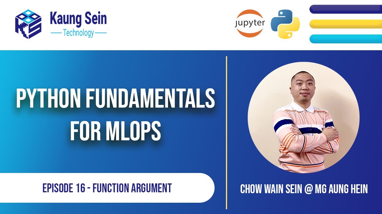 Python Fundamentals for MlOps - Function Argument [Episode 16]