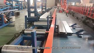 CZ purlin roll former 75-300 fast speed CZ purlin roll forming machine