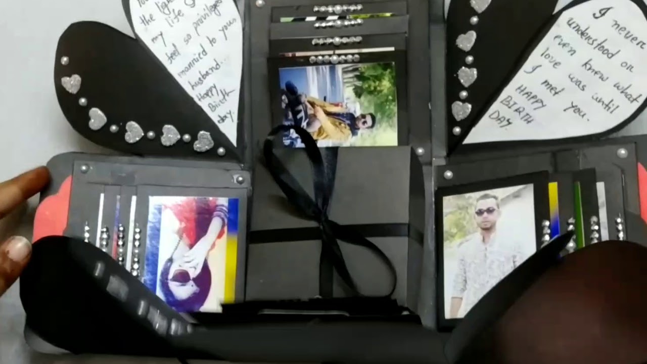 Explosion box Birthday / Anniversary / Special occasion gifting ideas